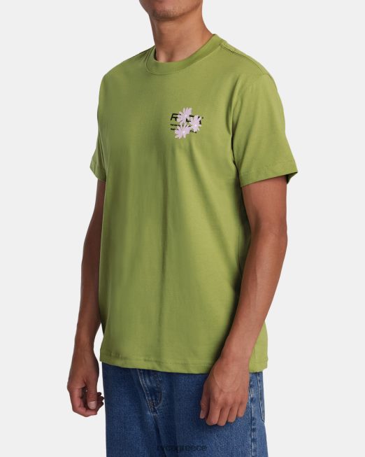 R422N8206 κάλυμμα εδάφους RVCA άνδρες αβοκάντο είδη ένδυσης