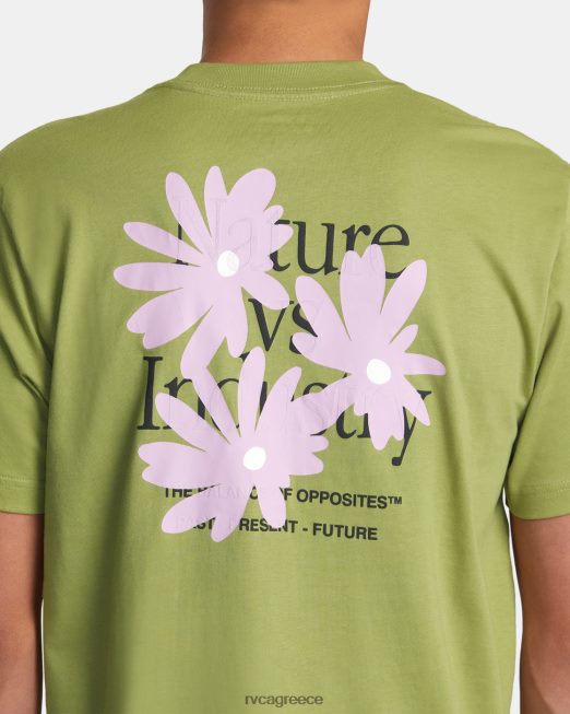 R422N8206 κάλυμμα εδάφους RVCA άνδρες αβοκάντο είδη ένδυσης