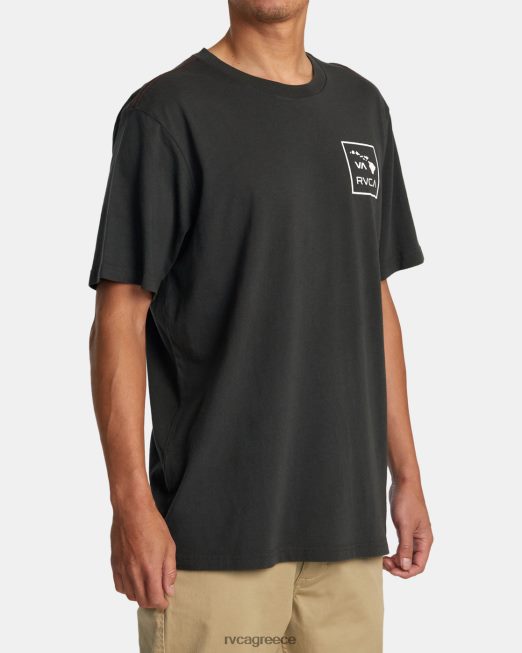 R422N8261 Χαβάη va fins tee RVCA άνδρες πειρατικό μαύρο είδη ένδυσης