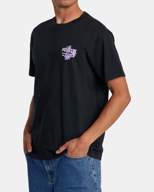 R422N8271 κάλυμμα εδάφους RVCA άνδρες μαύρος είδη ένδυσης