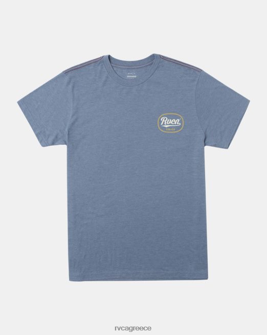 R422N8382 μπλουζάκι pantero RVCA άνδρες βιομηχανικό μπλε είδη ένδυσης