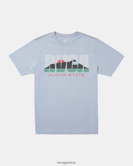 R422N843 aloha state tee RVCA άνδρες deja blue είδη ένδυσης