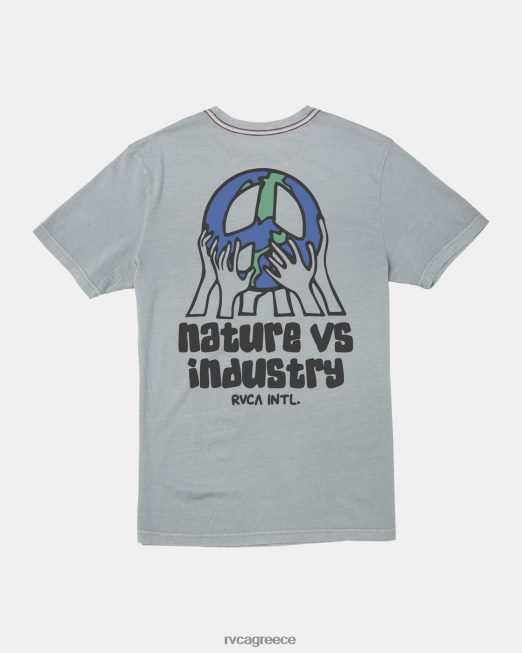 R422N889 Earth corp tee RVCA άνδρες μνημείο είδη ένδυσης
