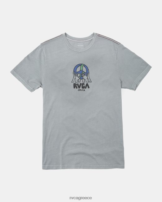 R422N889 Earth corp tee RVCA άνδρες μνημείο είδη ένδυσης