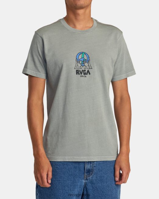 R422N889 Earth corp tee RVCA άνδρες μνημείο είδη ένδυσης