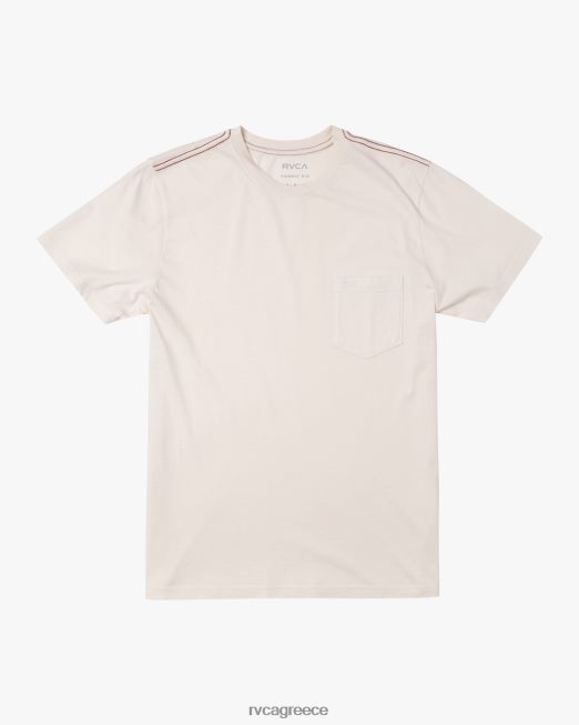 R422N8938 ptc ii pigment tee RVCA άνδρες φυσικός είδη ένδυσης