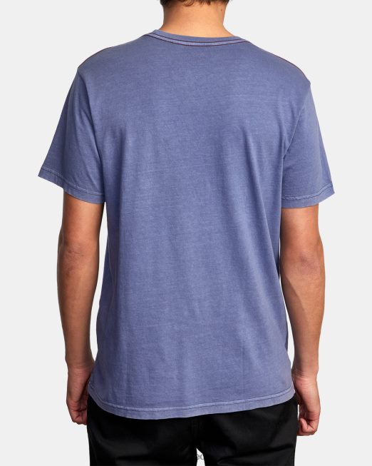 R422N8964 ptc ii pigment tee RVCA άνδρες βασιλικός είδη ένδυσης