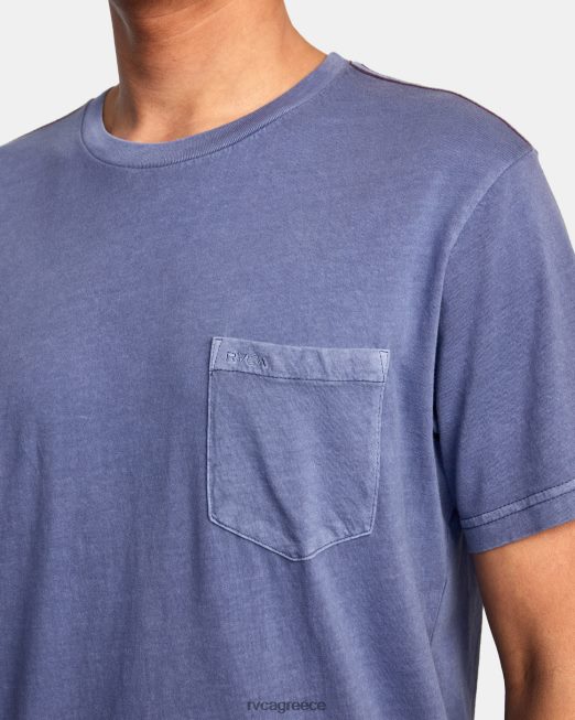 R422N8964 ptc ii pigment tee RVCA άνδρες βασιλικός είδη ένδυσης