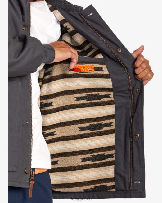 R422N81069 chainmail συν σακάκι RVCA άνδρες γκαράζ μπλε είδη ένδυσης