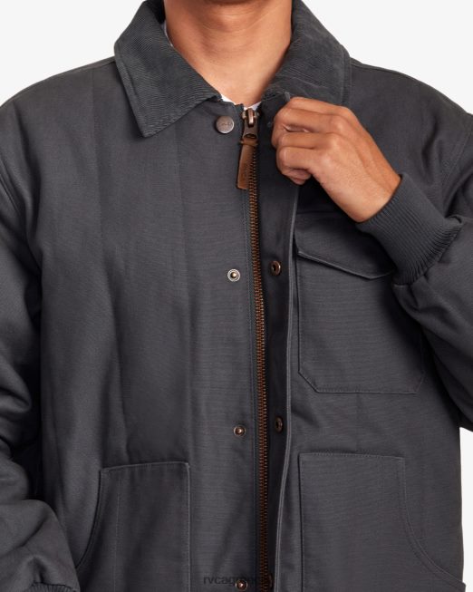 R422N81069 chainmail συν σακάκι RVCA άνδρες γκαράζ μπλε είδη ένδυσης