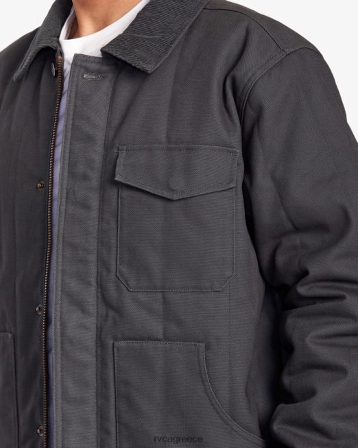 R422N81069 chainmail συν σακάκι RVCA άνδρες γκαράζ μπλε είδη ένδυσης