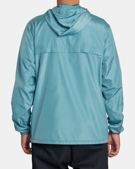 R422N8503 Μπουφάν anorak με δυνατότητα συσκευασίας RVCA άνδρες αειθαλής είδη ένδυσης