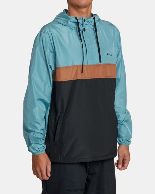 R422N8503 Μπουφάν anorak με δυνατότητα συσκευασίας RVCA άνδρες αειθαλής είδη ένδυσης