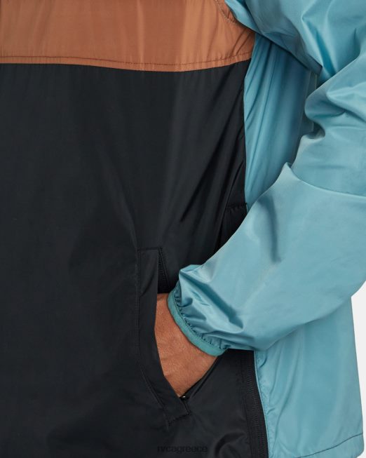 R422N8503 Μπουφάν anorak με δυνατότητα συσκευασίας RVCA άνδρες αειθαλής είδη ένδυσης