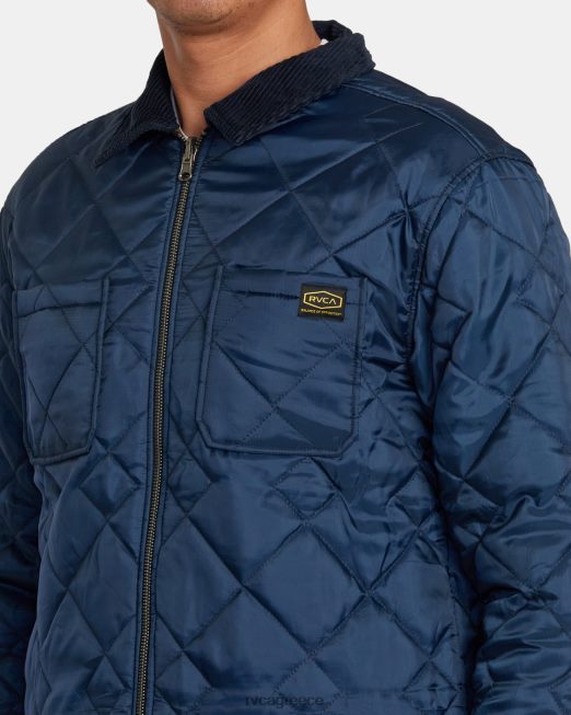 R422N8561 αναστρέψιμο φανελάκι dayshift RVCA άνδρες ΠΟΛΕΜΙΚΟ ΝΑΥΤΙΚΟ είδη ένδυσης