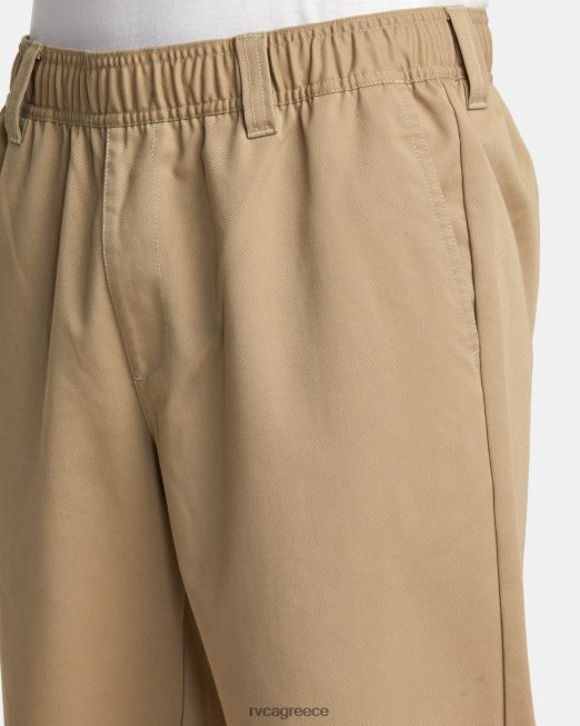 R422N8344 recession κολεξιόν americana ελαστικό παντελόνι μέσης RVCA άνδρες χακί είδη ένδυσης