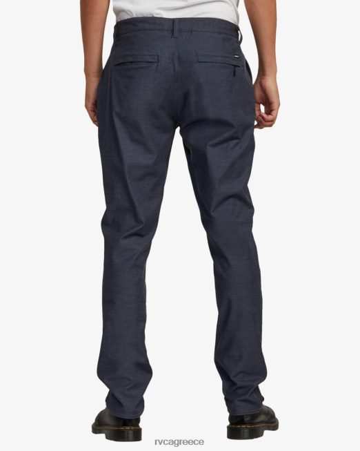 R422N8870 πίσω στα tech chinos RVCA άνδρες τζιν ερείκη είδη ένδυσης