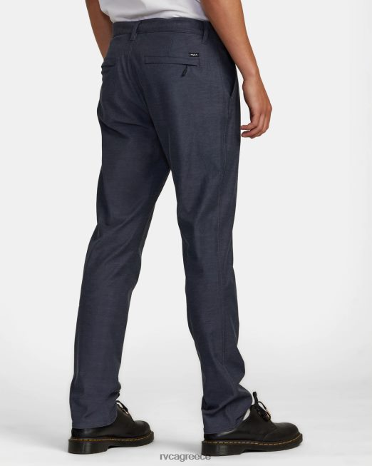 R422N8870 πίσω στα tech chinos RVCA άνδρες τζιν ερείκη είδη ένδυσης