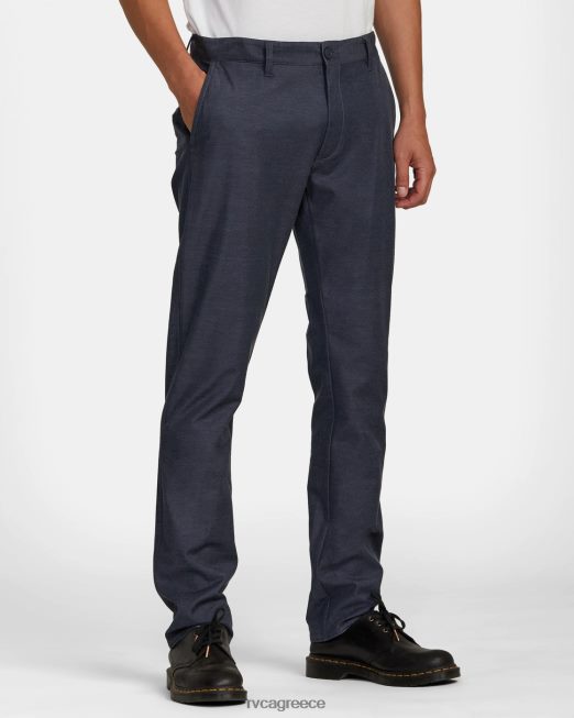 R422N8870 πίσω στα tech chinos RVCA άνδρες τζιν ερείκη είδη ένδυσης