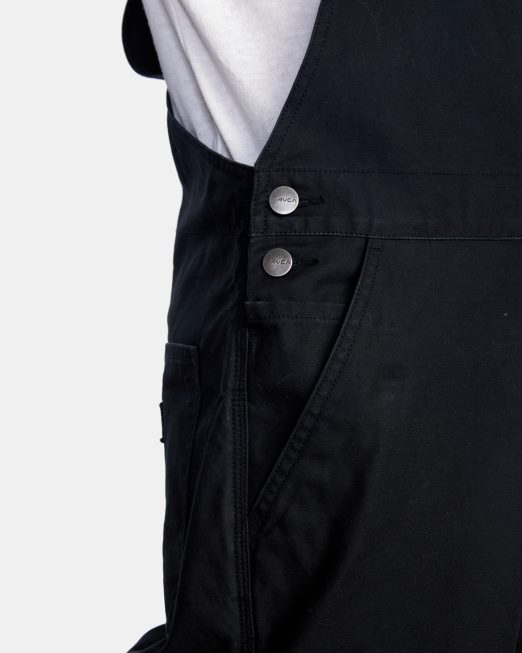 R422N8894 φόρμες chainmail με χαλαρή εφαρμογή RVCA άνδρες μαύρος είδη ένδυσης