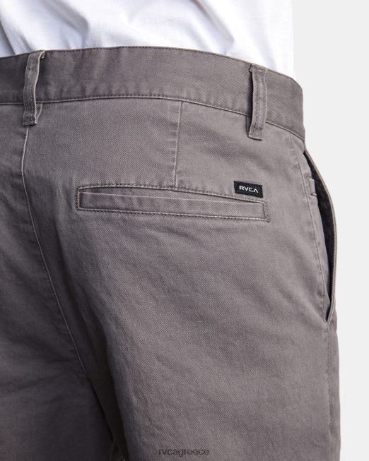 R422N8981 παντελόνι hitcher RVCA άνδρες καπνός είδη ένδυσης