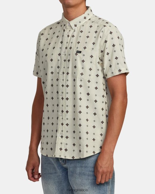 R422N81017 αυτό θα κάνει dobby κοντομάνικο πουκάμισο RVCA άνδρες λάτε είδη ένδυσης