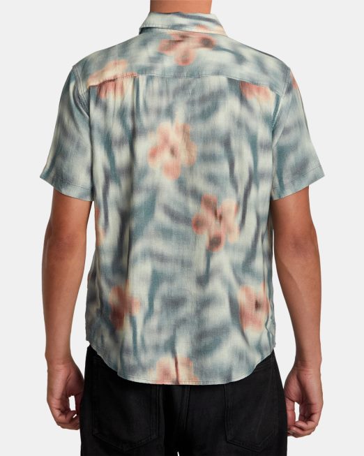 R422N8235 φλοράλ κοντομάνικο πουκάμισο hawaii speed RVCA άνδρες πολυ είδη ένδυσης