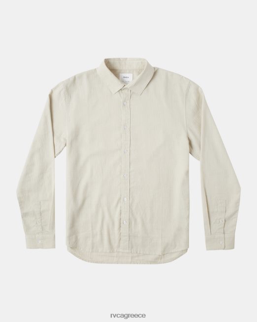 R422N8353 υψηλής ποιότητας μακρυμάνικο πουκάμισο RVCA άνδρες φυσικός είδη ένδυσης