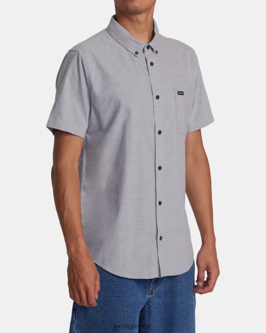 R422N8881 που θα κάνει ελαστικό κοντομάνικο πουκάμισο RVCA άνδρες πεζοδρόμιο είδη ένδυσης