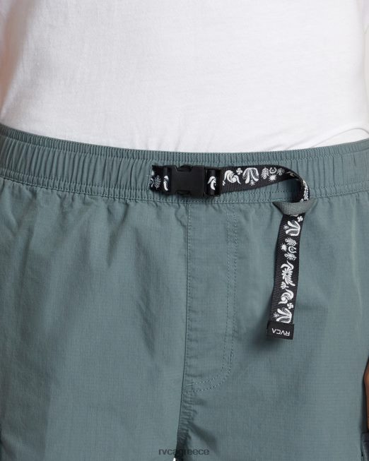 R422N8105 αστική χρησιμότητα 18 ελαστικό σορτς RVCA άνδρες πράσινο βάλσαμο είδη ένδυσης