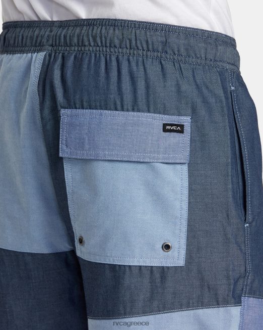 R422N8107 συνονθύλευμα λάστιχο 17 ελαστικό σορτς RVCA άνδρες μπλε είδη ένδυσης