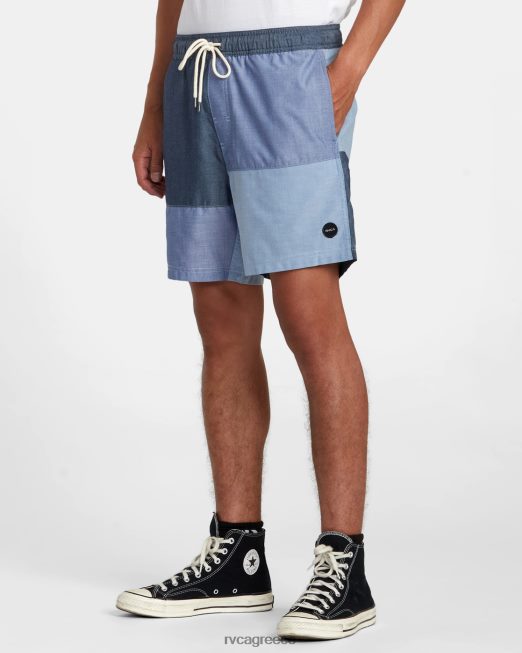 R422N8107 συνονθύλευμα λάστιχο 17 ελαστικό σορτς RVCA άνδρες μπλε είδη ένδυσης