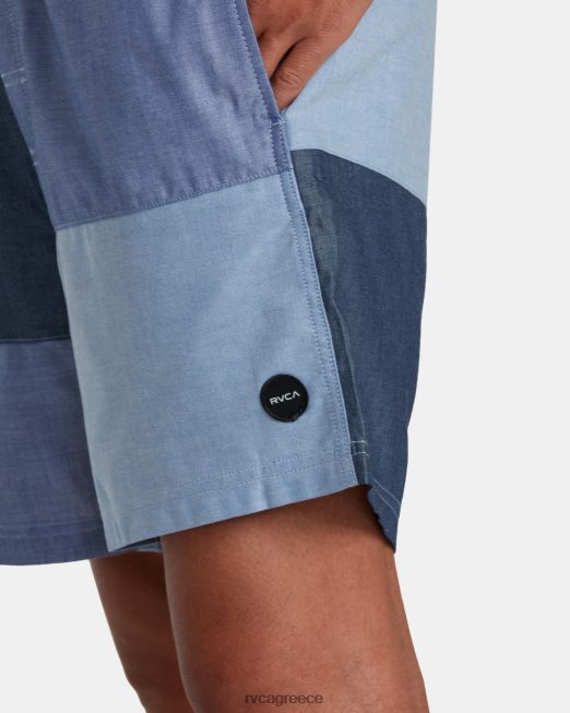 R422N8107 συνονθύλευμα λάστιχο 17 ελαστικό σορτς RVCA άνδρες μπλε είδη ένδυσης