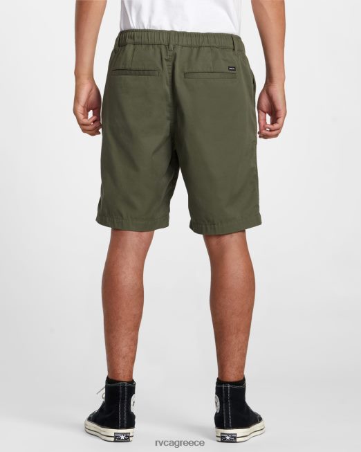 R422N8232 recession collection americana λάστιχο 20 σορτς RVCA άνδρες ελιά είδη ένδυσης
