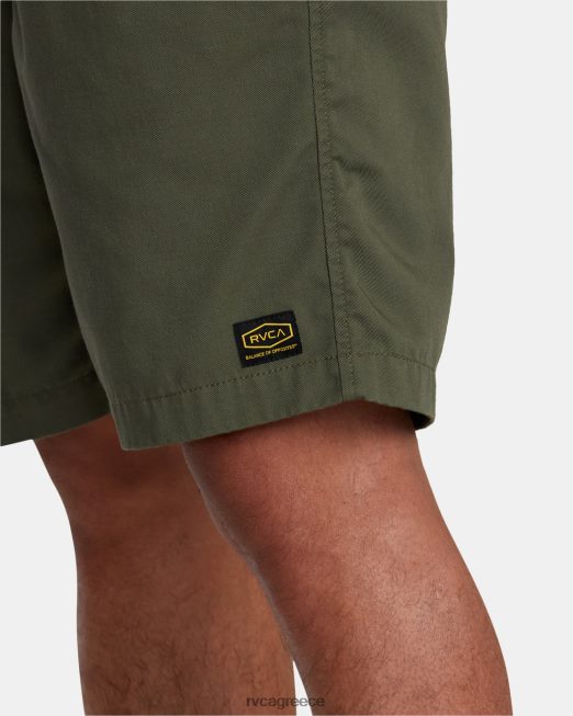 R422N8232 recession collection americana λάστιχο 20 σορτς RVCA άνδρες ελιά είδη ένδυσης