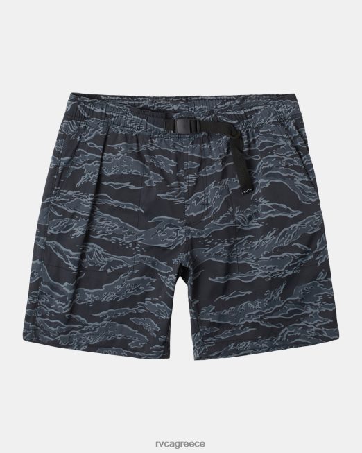 R422N8312 Civic υβριδικά boardshort RVCA άνδρες μαύρο camo είδη ένδυσης