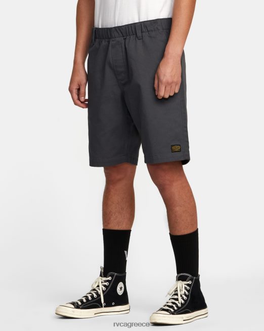 R422N8328 recession collection americana λάστιχο 20 σορτς RVCA άνδρες γκαράζ μπλε είδη ένδυσης