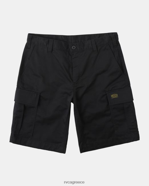 R422N8342 recession collection americana cargo shorts RVCA άνδρες μαύρος είδη ένδυσης
