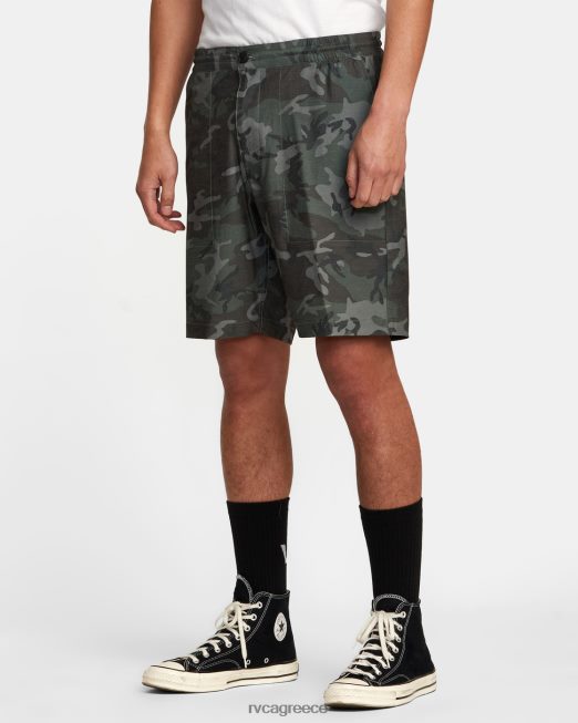 R422N8346 σορτς παντός χρόνου κάνναβης υβριδικό 19 RVCA άνδρες camo είδη ένδυσης