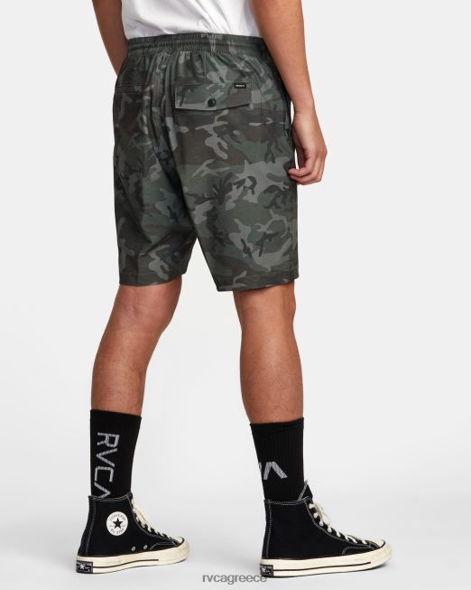 R422N8346 σορτς παντός χρόνου κάνναβης υβριδικό 19 RVCA άνδρες camo είδη ένδυσης