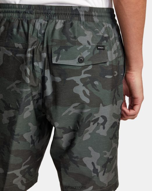 R422N8346 σορτς παντός χρόνου κάνναβης υβριδικό 19 RVCA άνδρες camo είδη ένδυσης