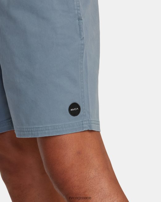R422N8389 σορτς περιπάτου με ελαστική μέση escape 17 RVCA άνδρες βιομηχανικό μπλε είδη ένδυσης