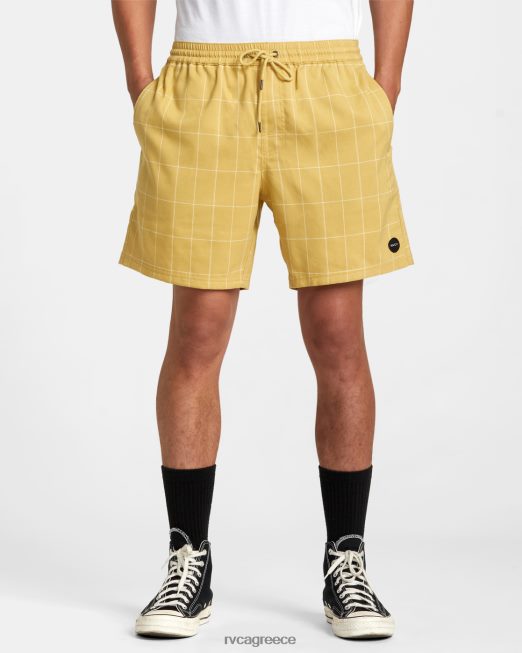 R422N858 ελαστικά σορτς περπατήματος escape 17 RVCA άνδρες μπανάνα είδη ένδυσης