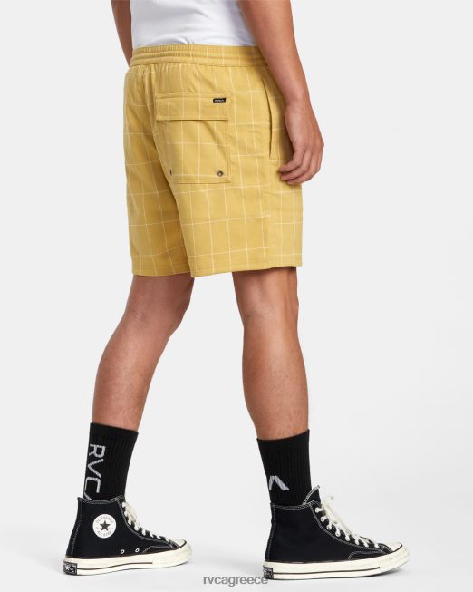 R422N858 ελαστικά σορτς περπατήματος escape 17 RVCA άνδρες μπανάνα είδη ένδυσης