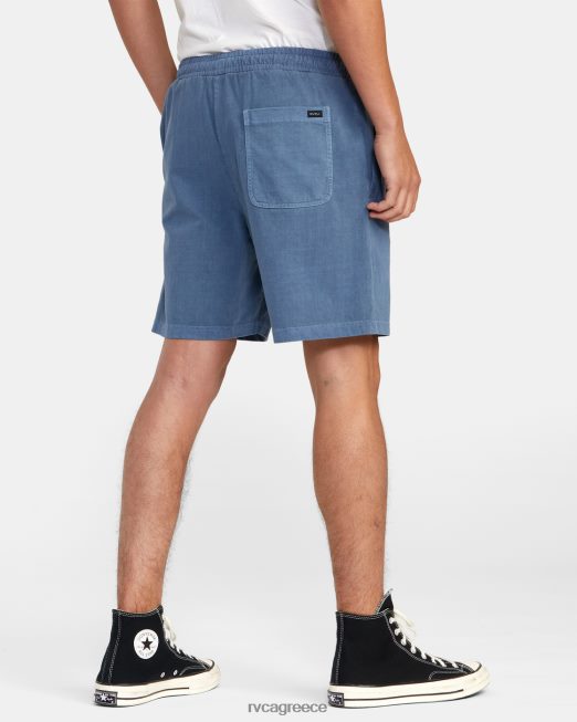 R422N8615 ptc ελαστικά σορτς 18 RVCA άνδρες κυκλοθυμικό μπλε είδη ένδυσης