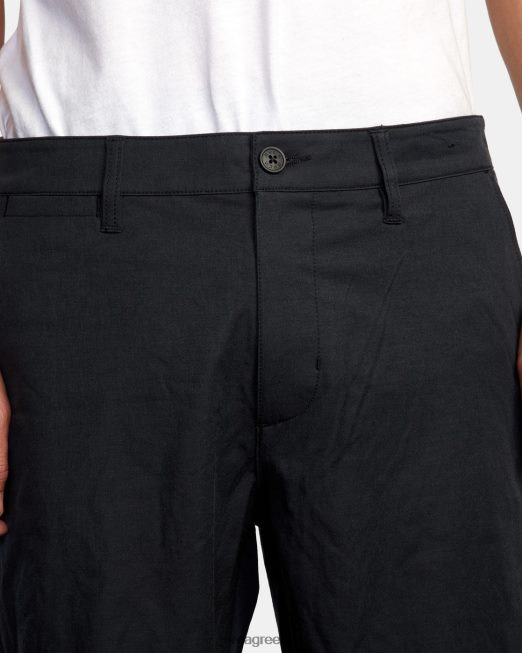 R422N8677 πίσω σε υβριδικό σορτς 19 RVCA άνδρες μαύρος είδη ένδυσης