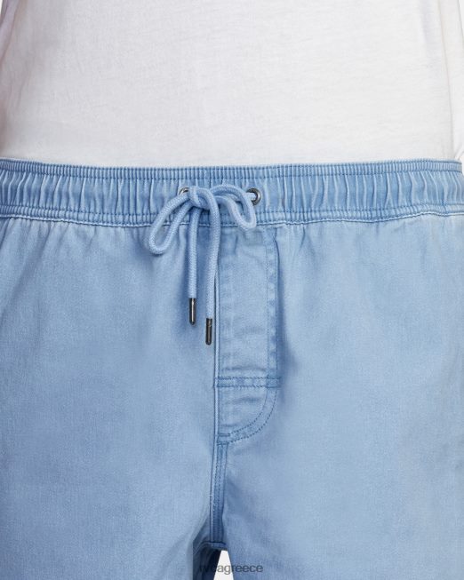 R422N8690 σορτς περιπάτου με ελαστική μέση escape 17 RVCA άνδρες deja blue είδη ένδυσης