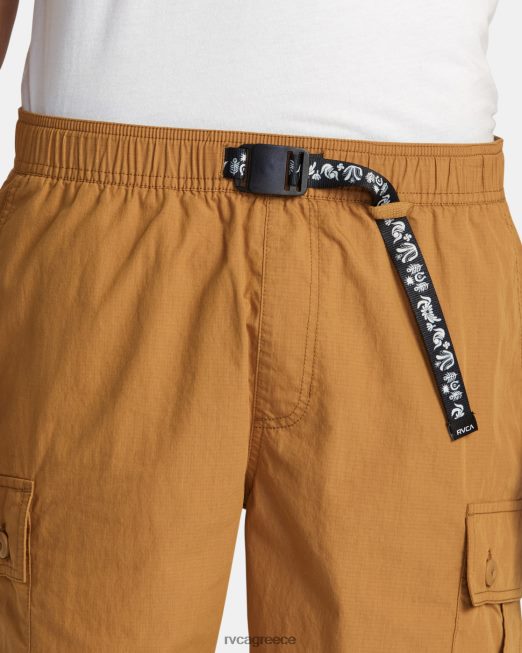 R422N874 αστική χρησιμότητα 18 ελαστικό σορτς RVCA άνδρες καμήλα είδη ένδυσης