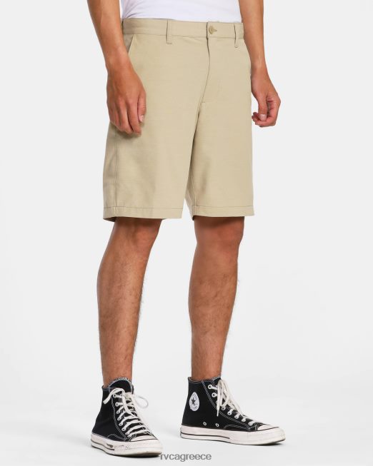 R422N8780 στιλέτα chino υβριδικό παντελόνι RVCA άνδρες χακί είδη ένδυσης