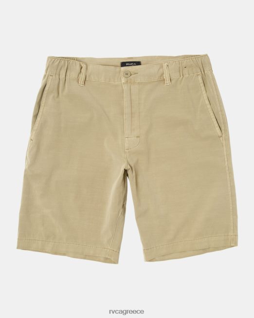 R422N8780 στιλέτα chino υβριδικό παντελόνι RVCA άνδρες χακί είδη ένδυσης